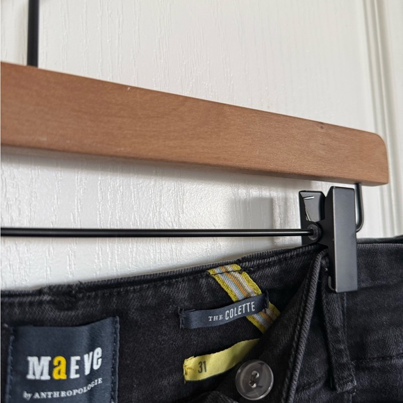 Anthropologie Maeve The Colette High-Rise Crop Wide-Leg Jeans - Picture 7 of 8